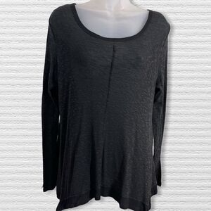 RXB women’s Long Sleeve Black Blouse -Size M - Black